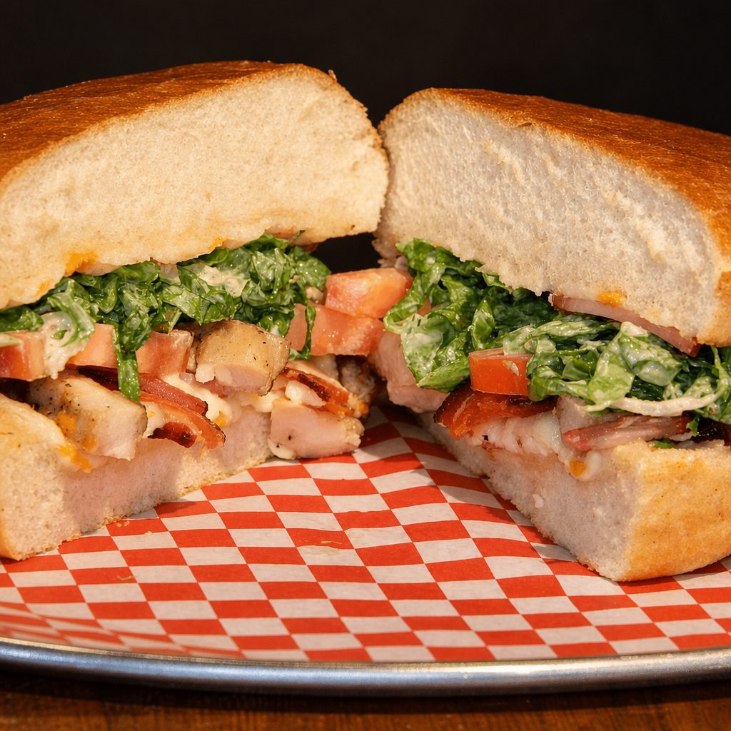 Jamaican Jerk Sandwich (Large).