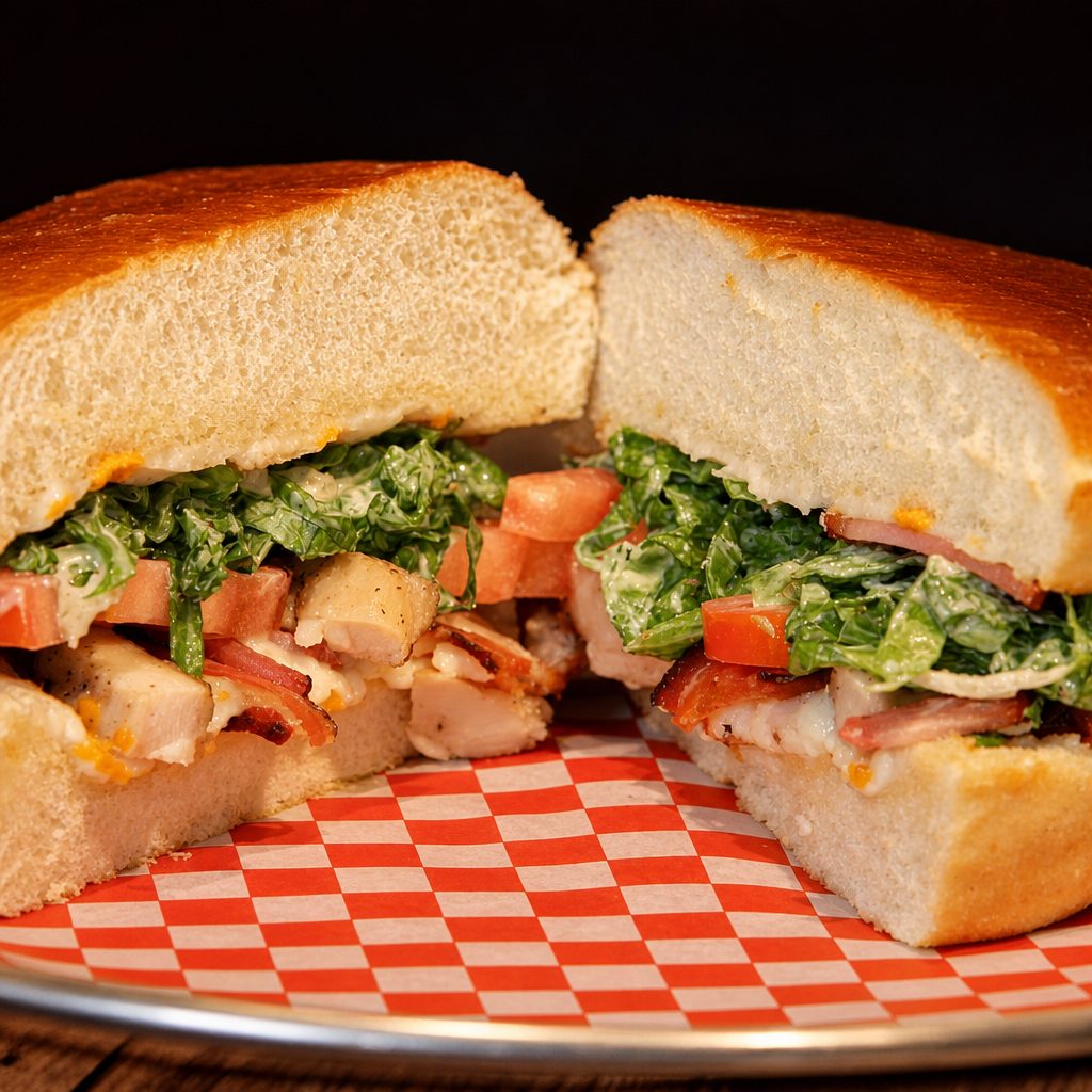 Jamaican Jerk Sandwich (Menehune).