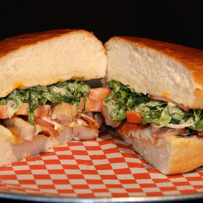Jamaican Jerk Sandwich (Large).