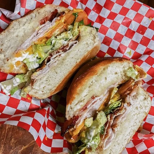 Turkey Bacon Club Sandwich (Menehune).